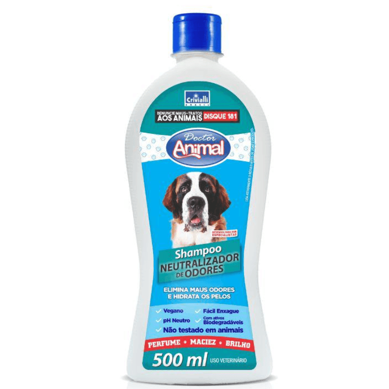 Shampoo Doctor Animal Neutralizador de Odores 500ml 