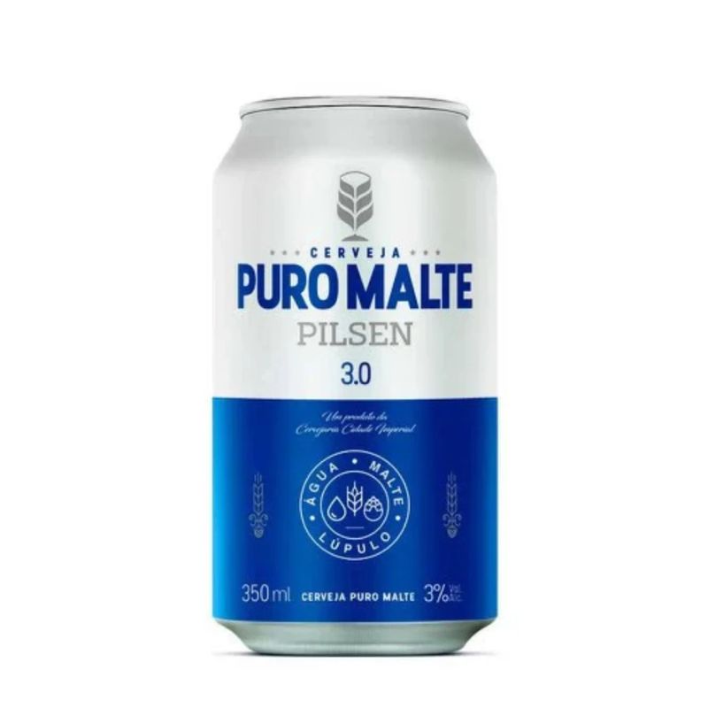 Cerveja Império Pilsen 3.0 Puro Malte 350ml