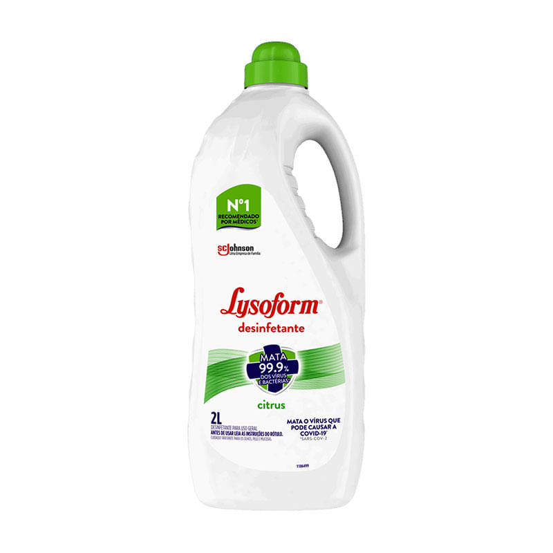 Desinfetante Lysoform Citrus 2L
