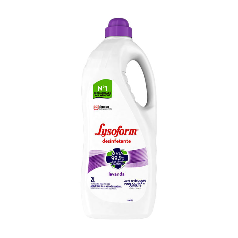 Desinfetante Lysoform Lavanda 2L
