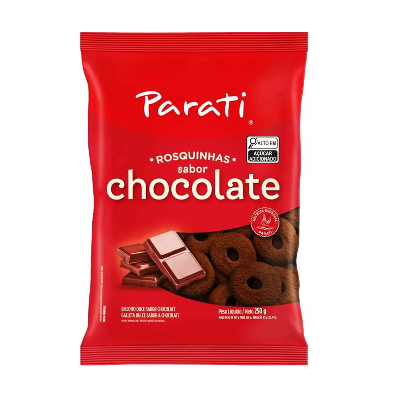 Biscoito Rosquinha Parati Chocolate 250g