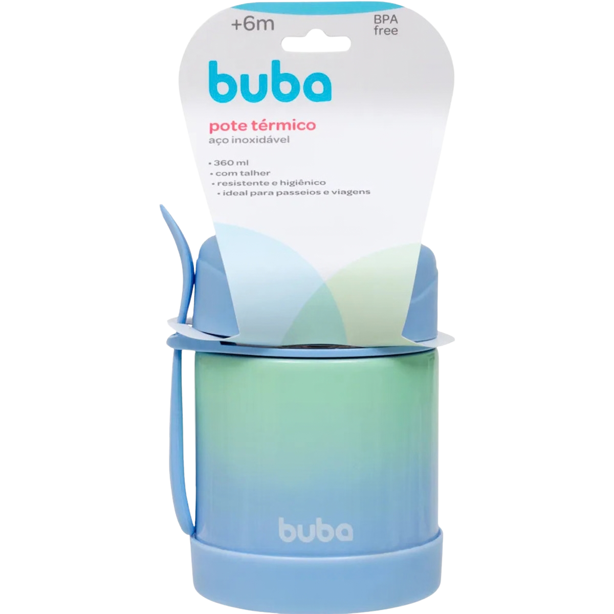 Pote Térmico Degradê Azul - Buba 