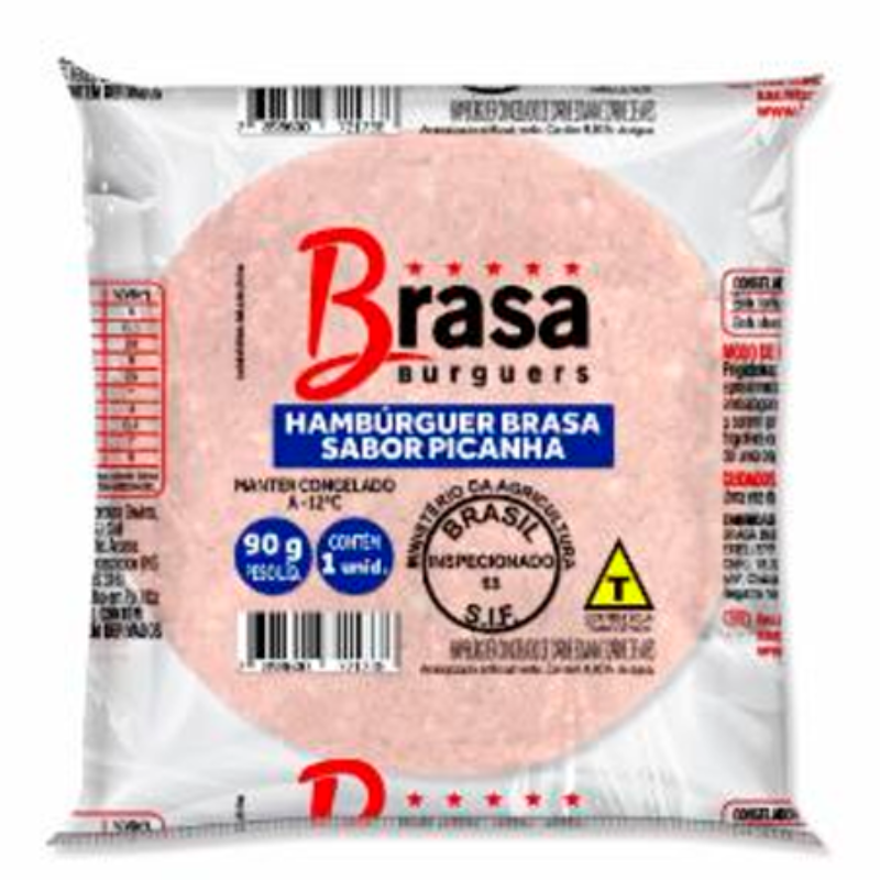 HAMBURGUER BOVINO DE PICANHA FRISA 140G