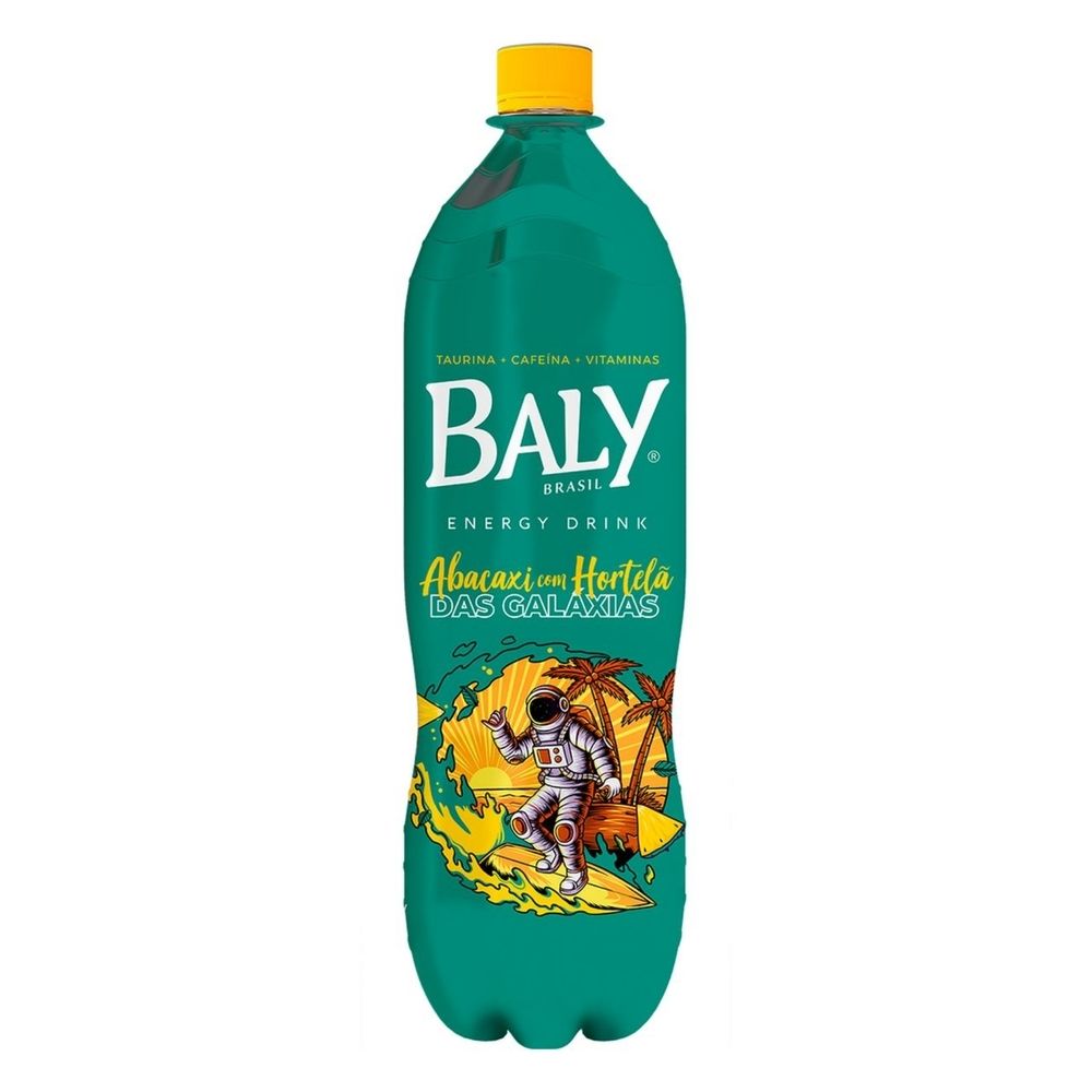 Energético Baly Abacaxi Com Hortelã 2l
