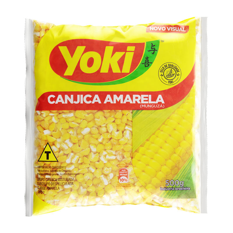 Canjica Amarela Mungunza Yoki 500g