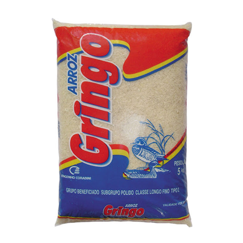 Arroz Gringo 5kg Tipo 2