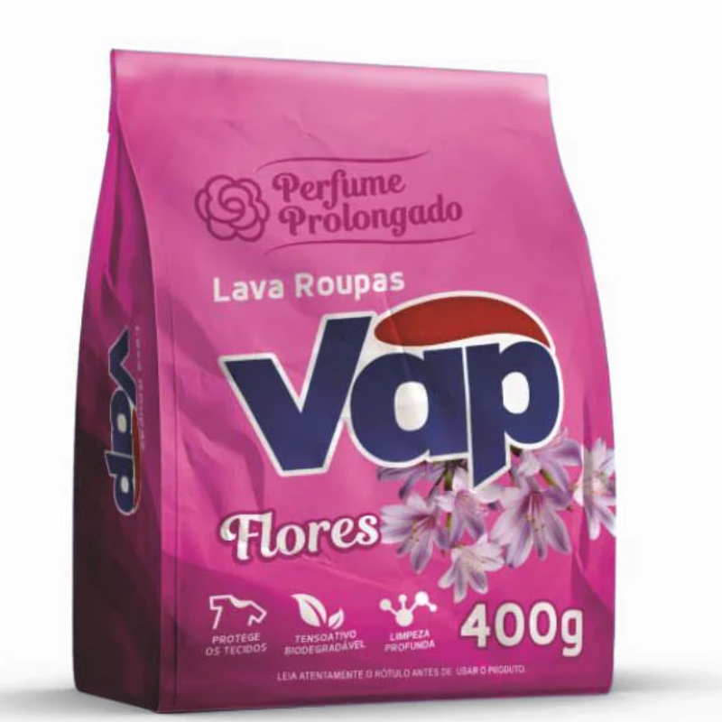 SAB PO VAP FLORES 400G