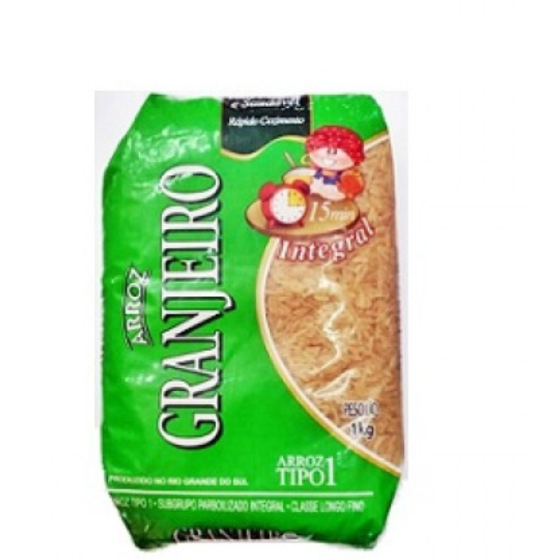 ARROZ INTEGRAL GRANJEIRO TP 1 1KG