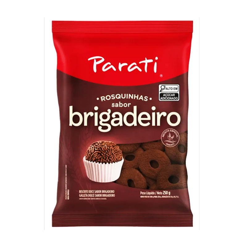 Biscoito Rosquinha Parati Brigadeiro 250g