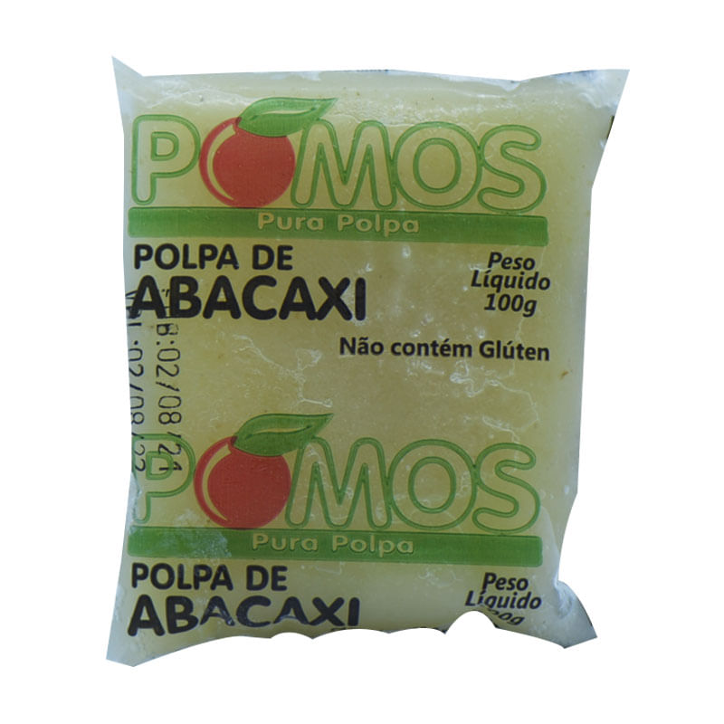 Polpa de Fruta Pomos  Abacaxi 100g 