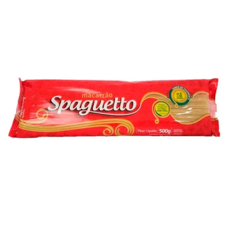Macarrão  Espaguete Brandini Comum 500g
