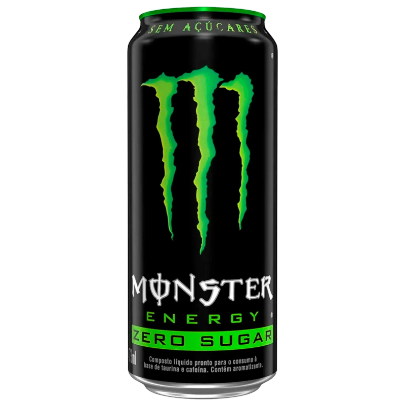 Energético Monster Energy Zero Açúcar Lata 473ml