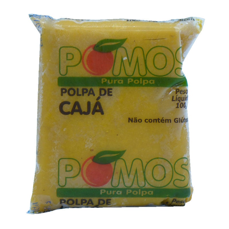 Polpa de Fruta Pomos 100g Cajá