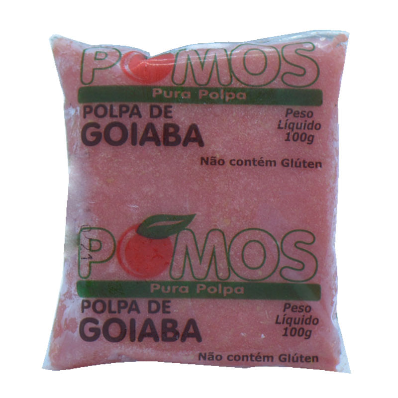 Polpa de Fruta Pomos 100g Goiaba
