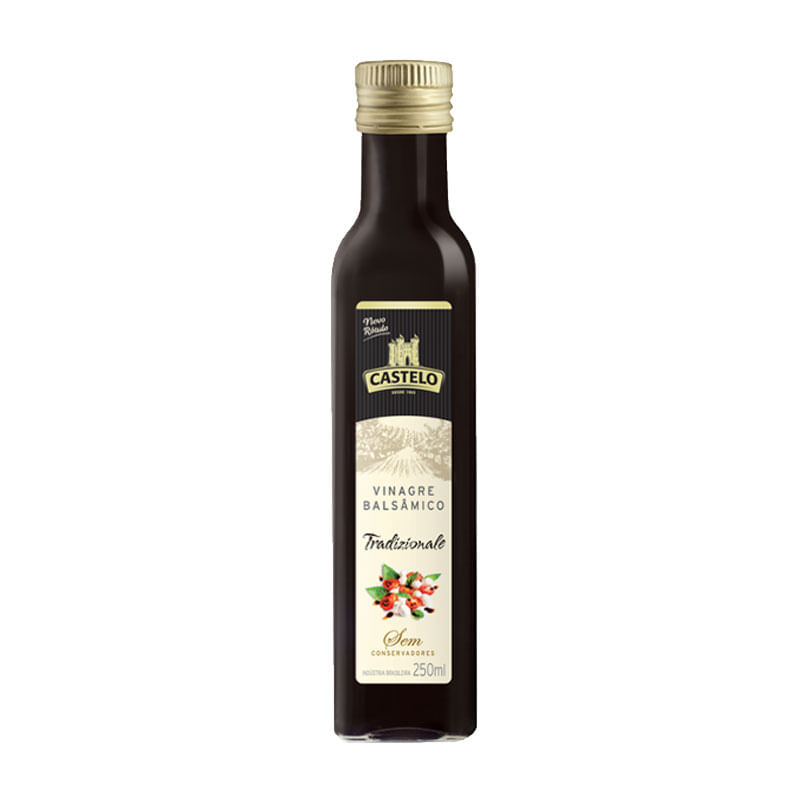 Vinagre Balsâmico Castelo 250ml. Tradicional