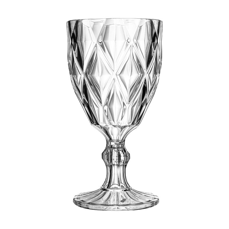 Taça de Vidro Acrílico Diamond 330ml