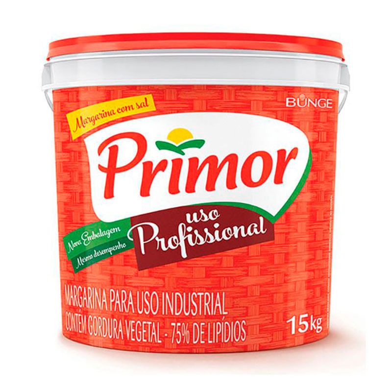 Margarina Primor Balde 15kg 