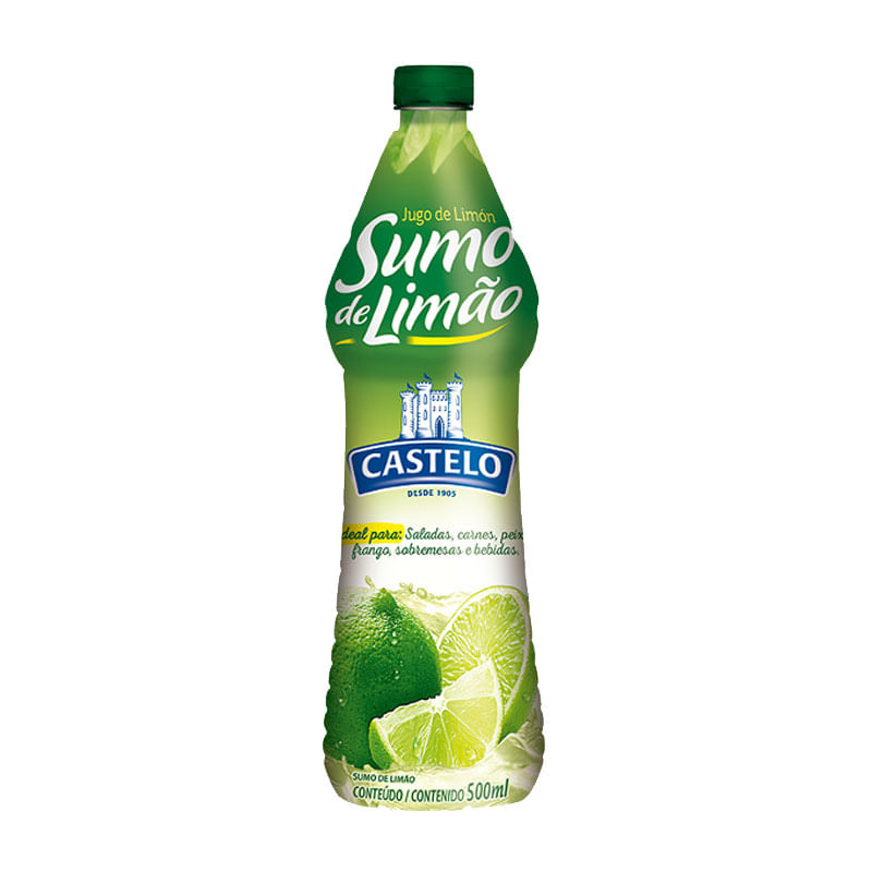 Sumo de Limão Caseiro 500ml.