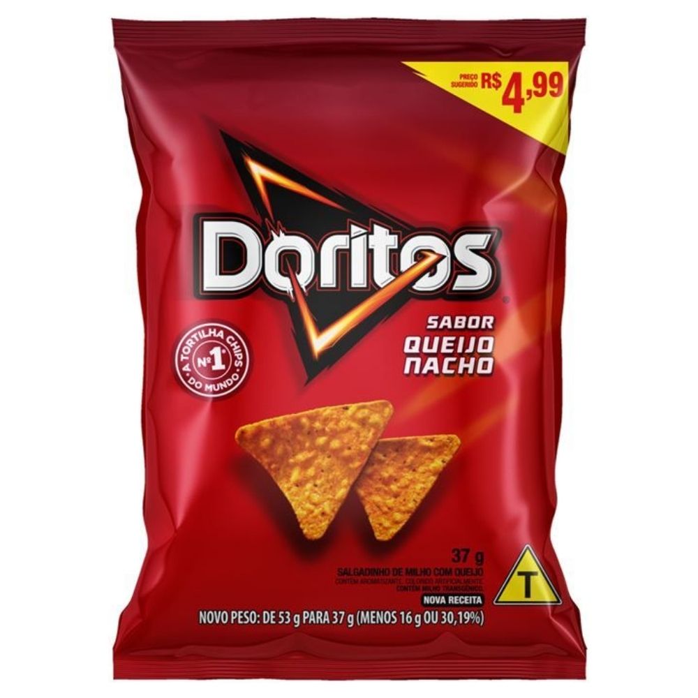 Salgadinho Doritos Queijo Nacho 37g