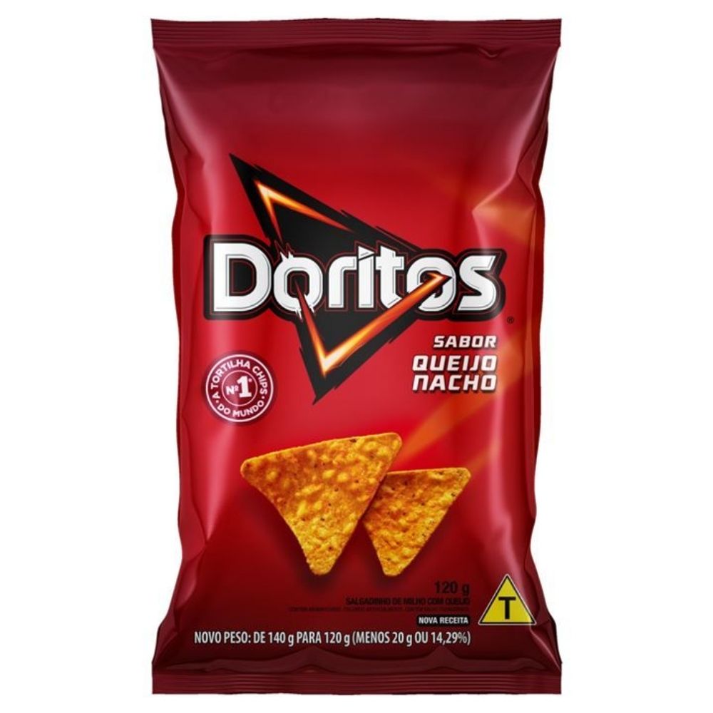 DORITOS ELMA CHIPS 120G QUEIJO NACHO