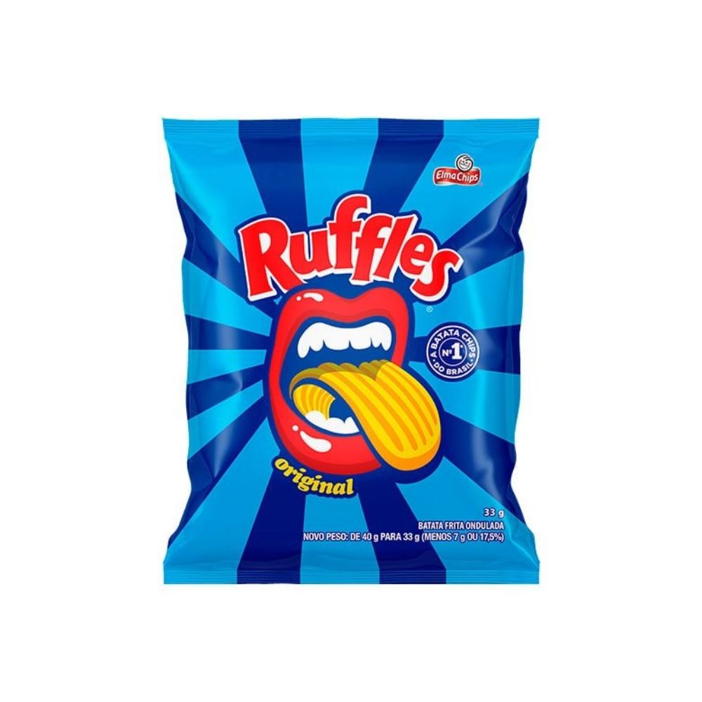 BATATA RUFFLES SAL 33G