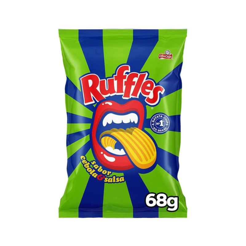BATATA RUFFLES CEBOLA E SALSA 68G
