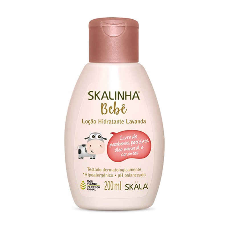 Loção Hidratante Skalinha Bebê Lavanda 200ml