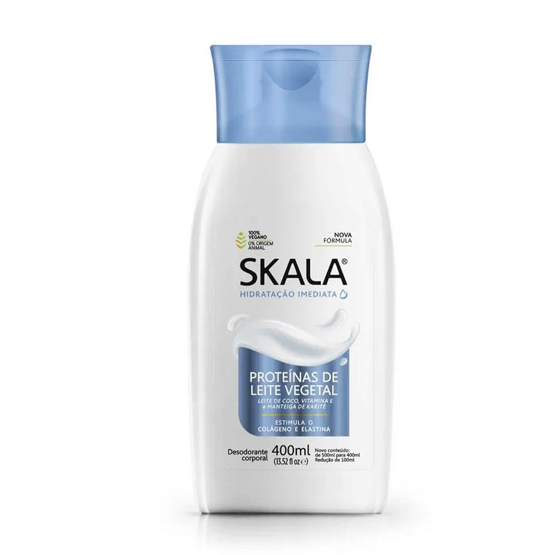 Hidratante Corporal Skala Proteína de Leite  Vegetal 400ml