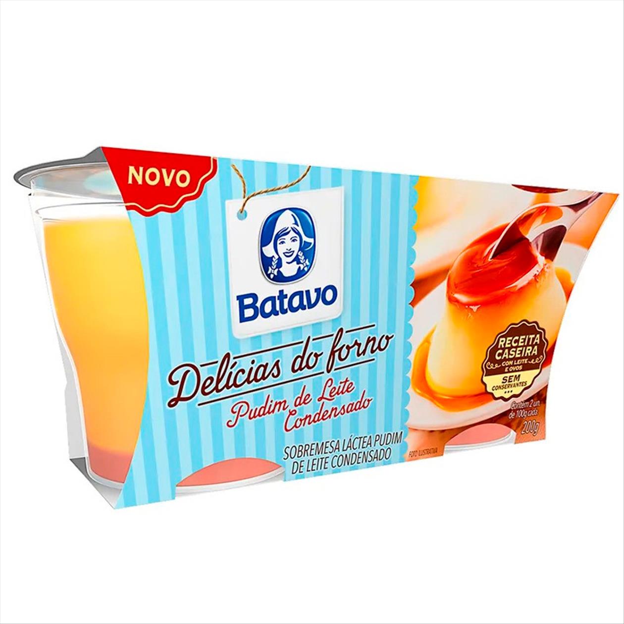 SOBREMESA BATAVO PUDIM LEITE 200G