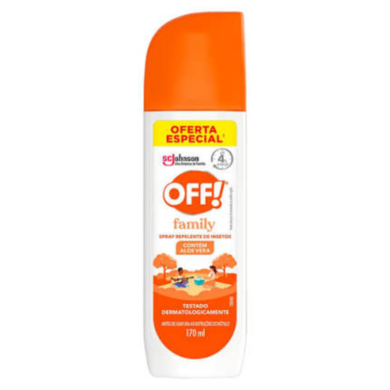 Repelente Off Family 170ml Spray