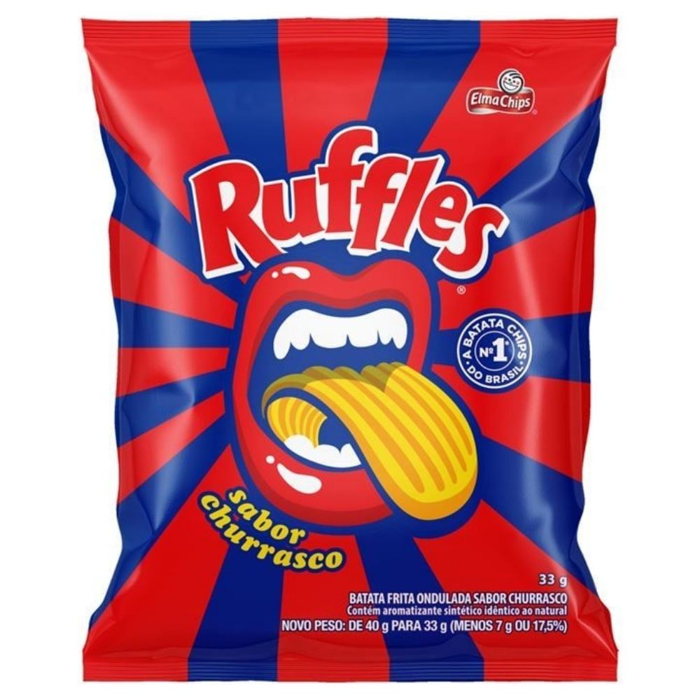 BATATA RUFFLES CHURRASCO 40G
