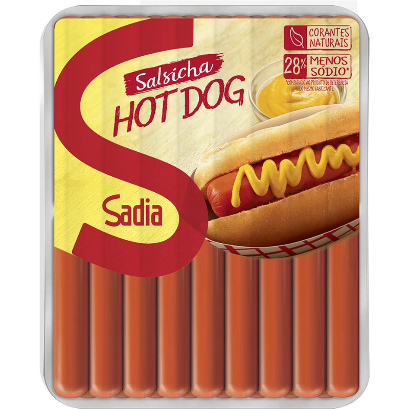 SALSICHA HOT DOG CONG SADIA 3KG