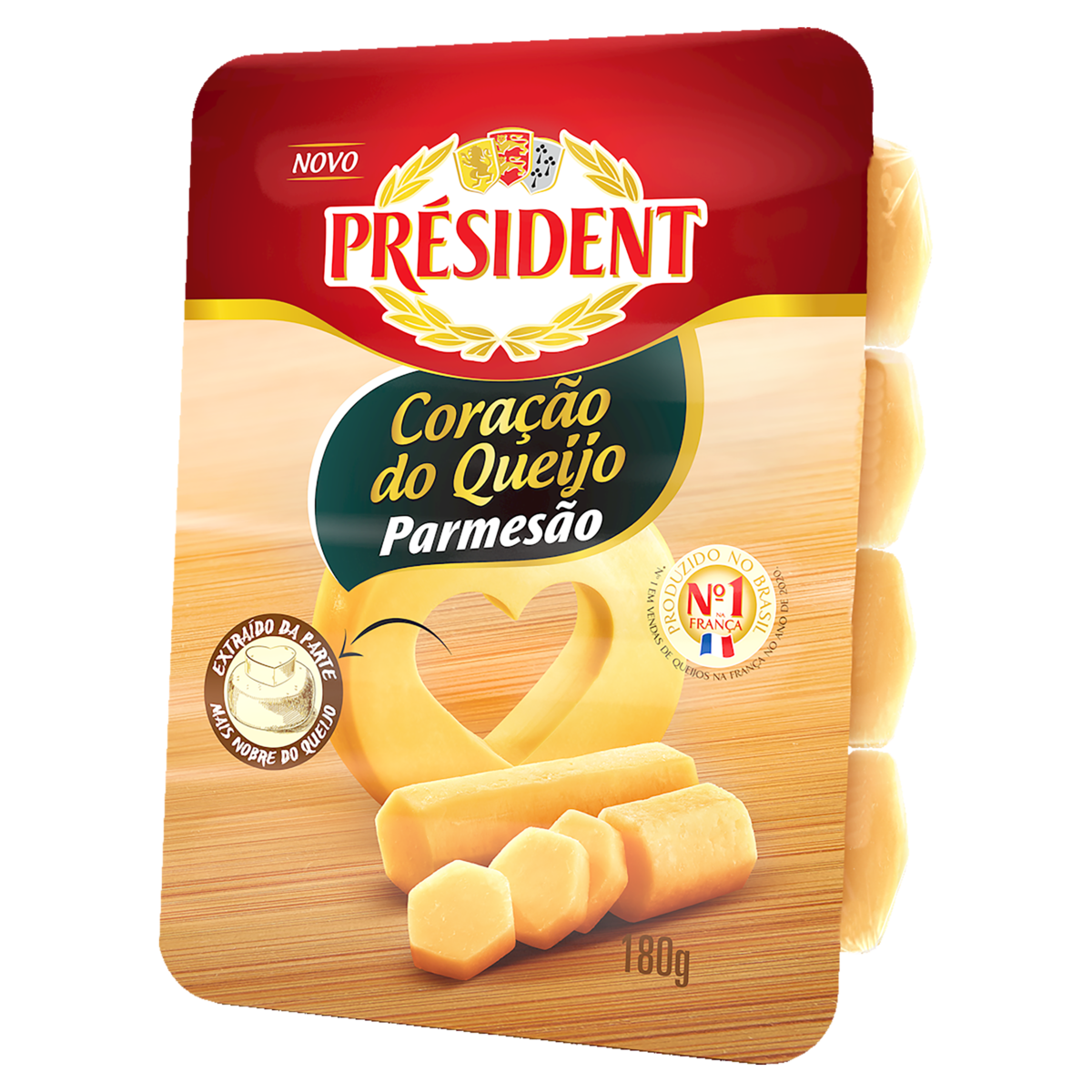 QUEIJO PARMESAO CILINDRO PRESIDENT 180G
