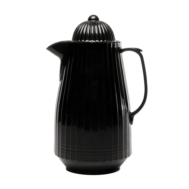 Garrafa Térmica de Plástico Preta 400ml