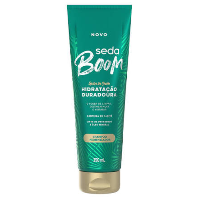 Shampoo Boom Hidratação Duradoura Seda 250ml