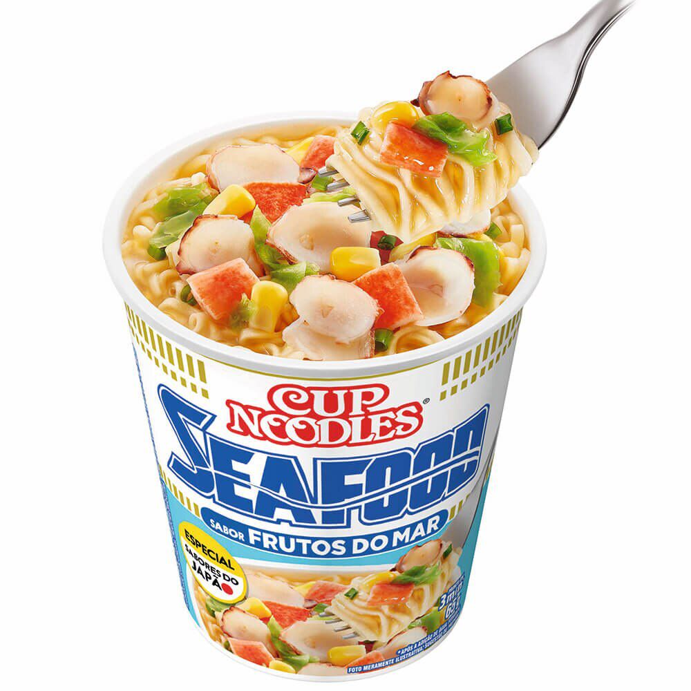 CUP NOODLE FRUTOS DO MAR NISSIN 65G