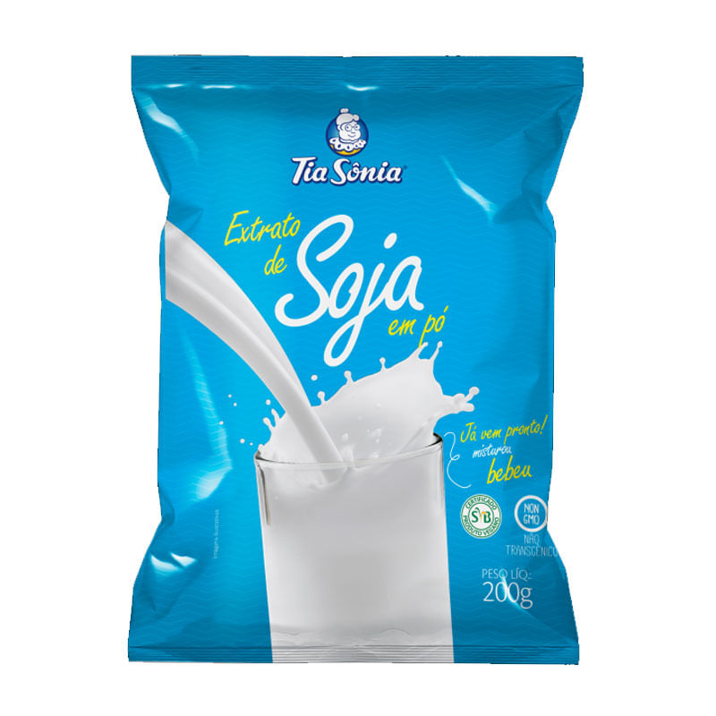 Extrato de Soja Tia Sônia 200g