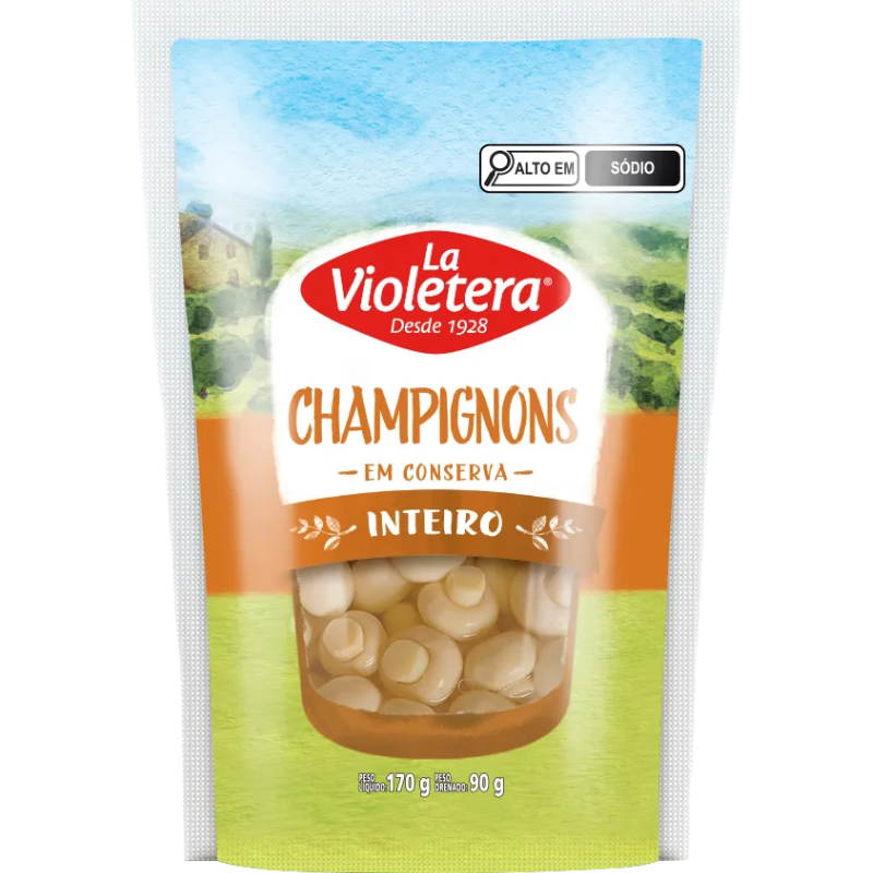 COGUMELO CHAMP LA VIOLETERA INTEIRO 90G