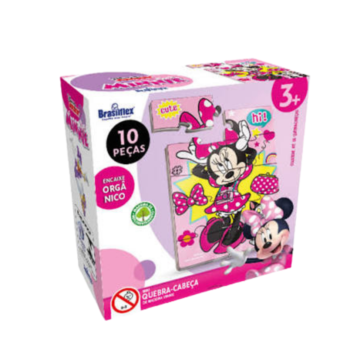 Mini Quebra-Cabeça Minnie