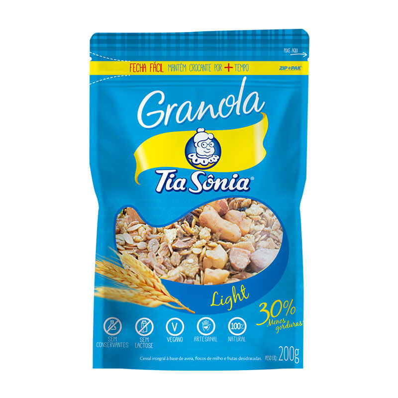 Granola Tia Sônia 200g Light