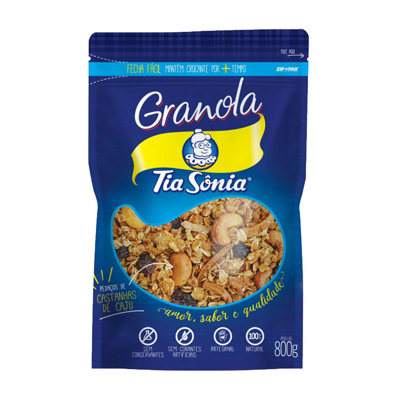 Granola Tia Sônia 800g Tradicional