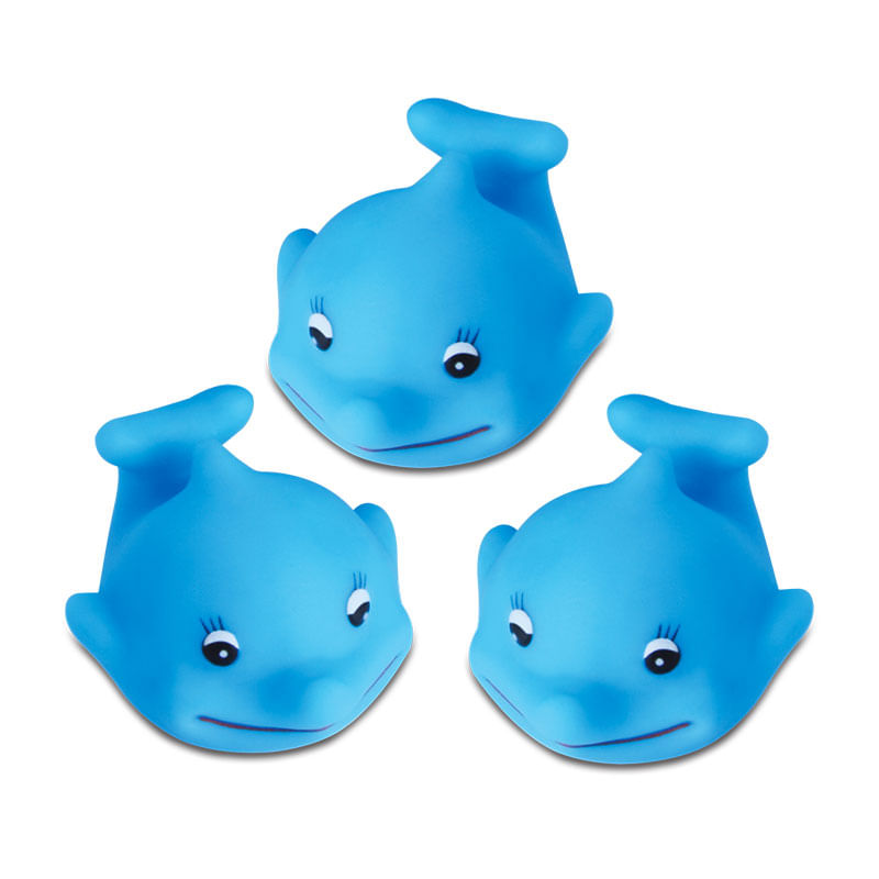 Brinquedo Golfinho 3 Filhotes