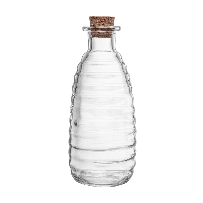 Pote de Vidro com Tampa Colmeia 270ml