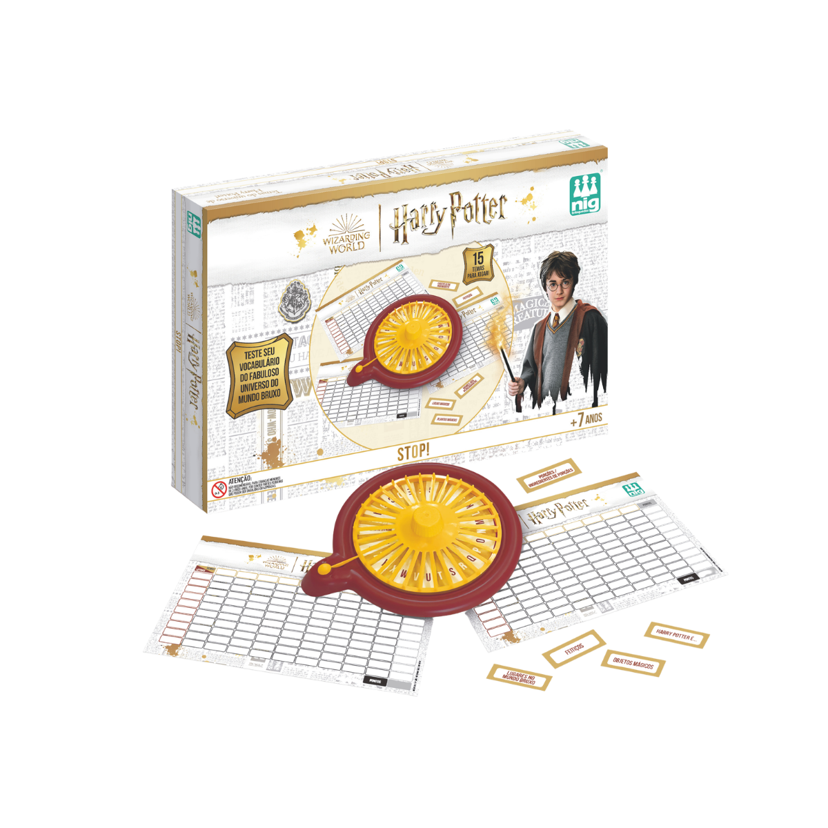 Jogo Stop Harry Potter Nig Brinquedos