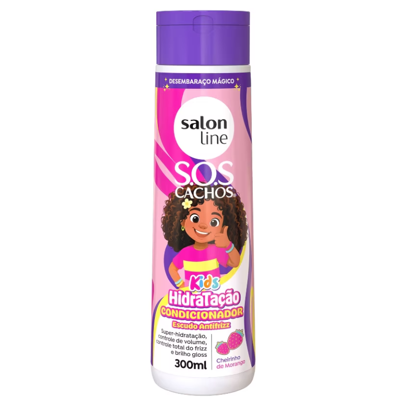 Cond. Salon Line SOS Kids Cachos 300ml