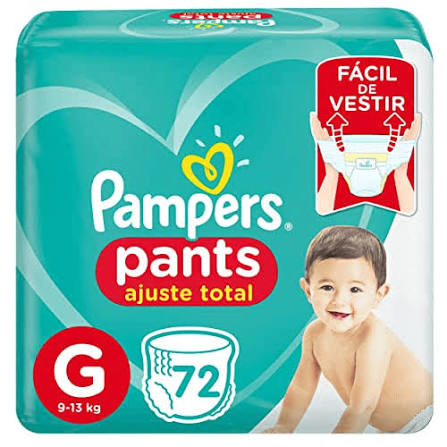Fralda Pampers ComfortSec Pants Bag G 72un