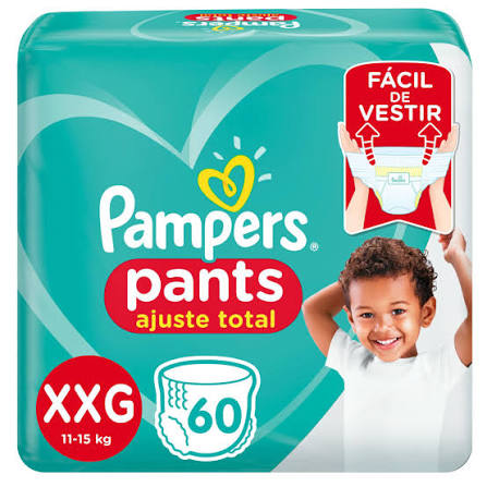 Fralda Pampers ComfortSec Pants Bag XXG 60un
