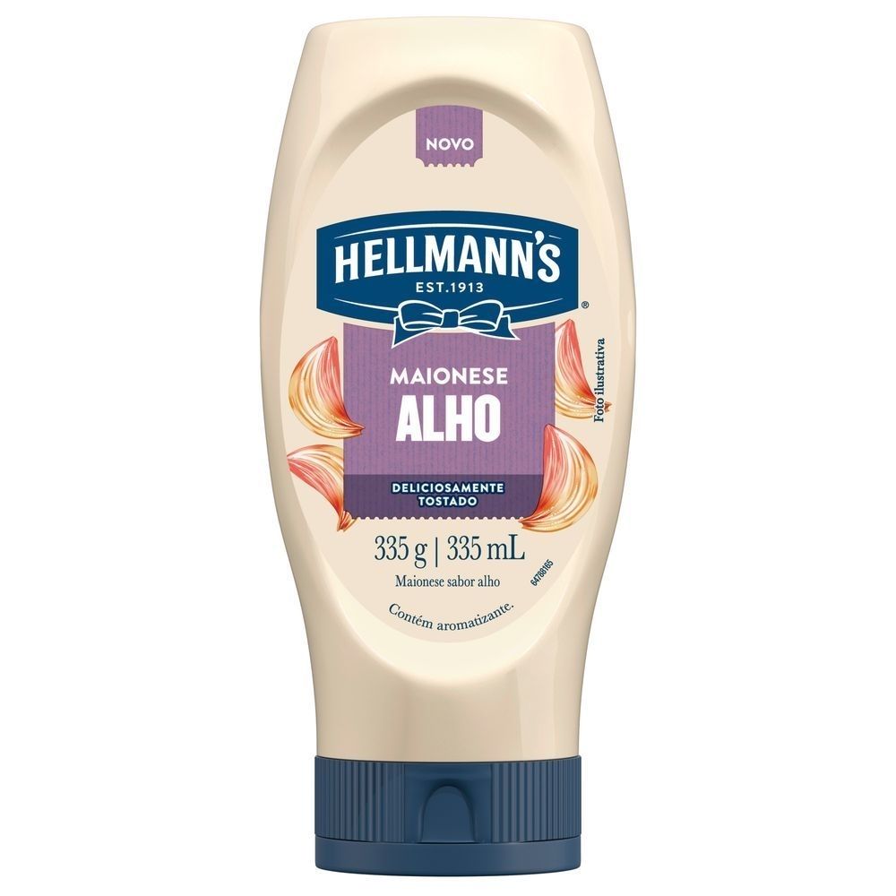 MAIONESE HELLMANNS 335G CEB CARAM SQZ