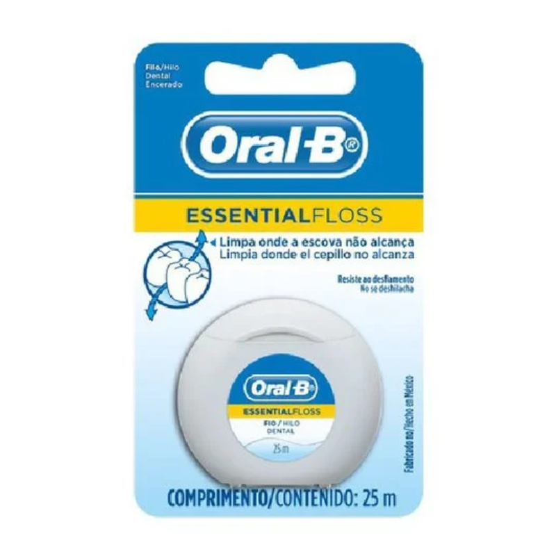 Fio Dental Oral B Essential Floss 25m