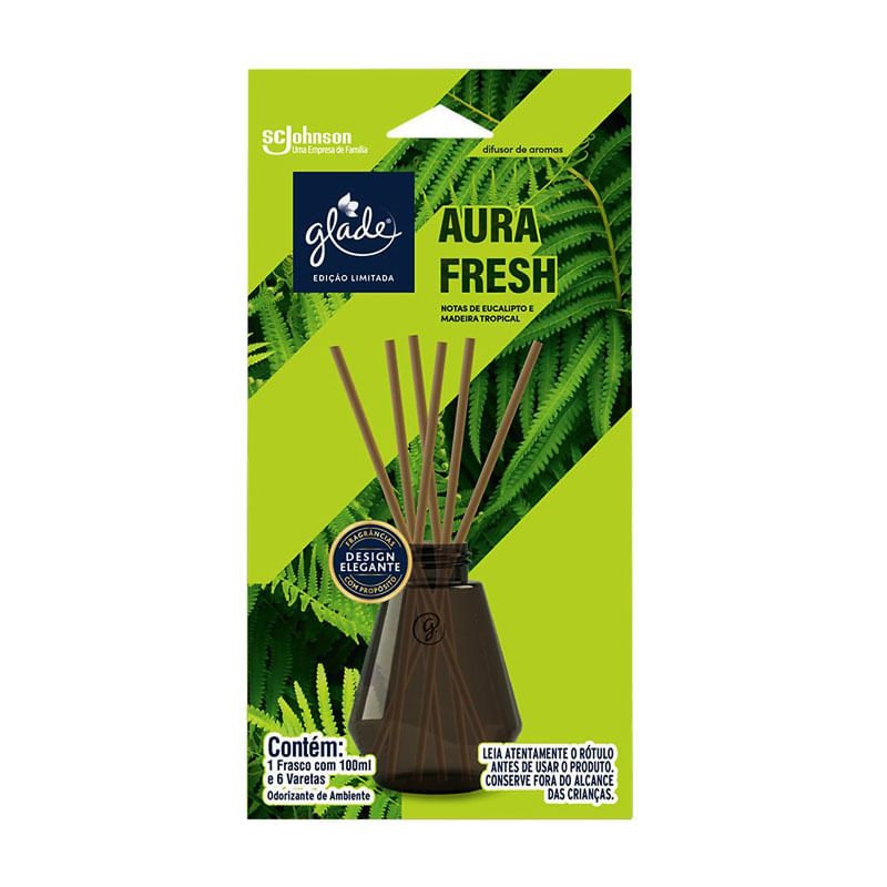 Difusor de Aromas Glade Aura Fresh 100ml